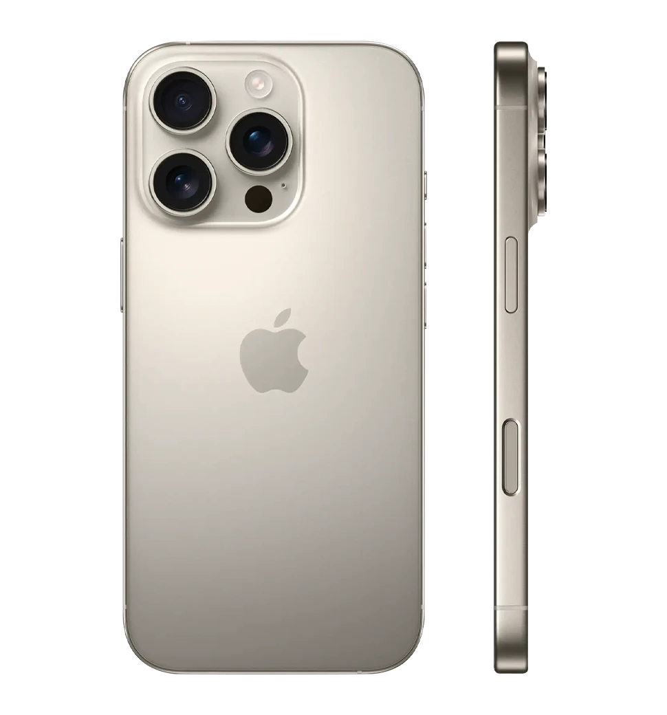 iPhone 16 Pro 1TB Natural Titanium (MYNX3) Б/В фото збоку