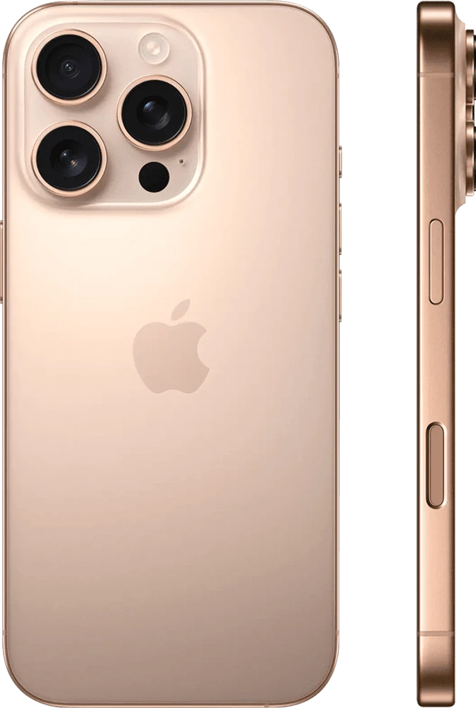 iPhone 16 Pro 512GB Desert Titanium Б/В фото збоку