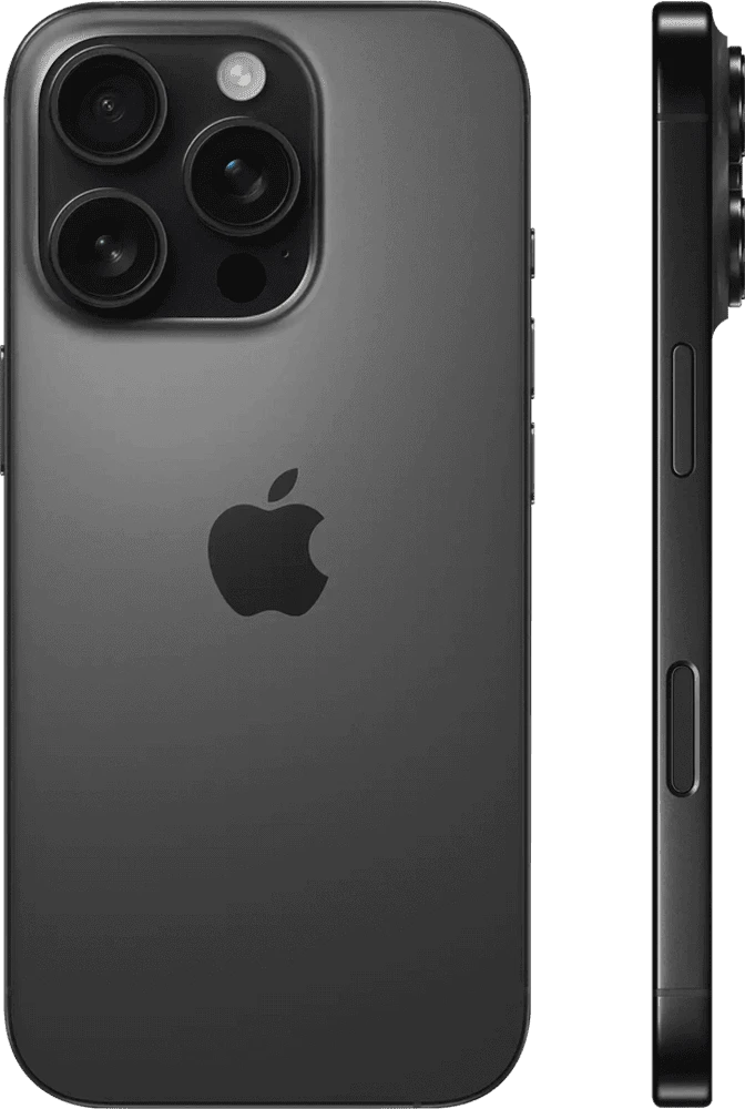 iPhone 16 Pro Max 256GB Black Titanium e-sim Б/В боковий вид