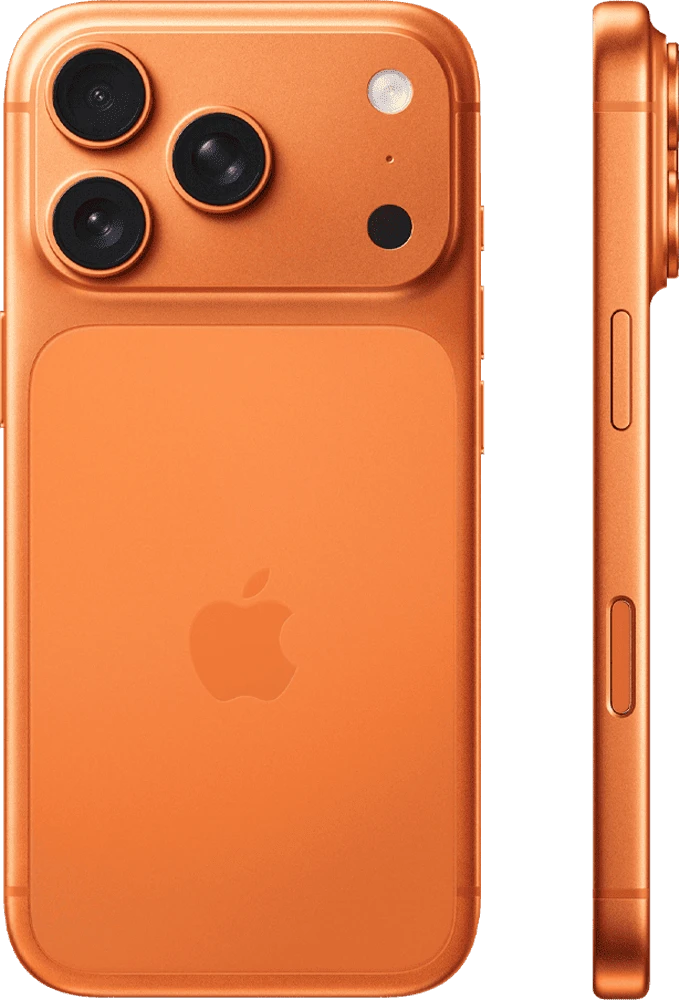 iPhone 17 Pro 1TB Cosmic Orange Б/В боковий вид