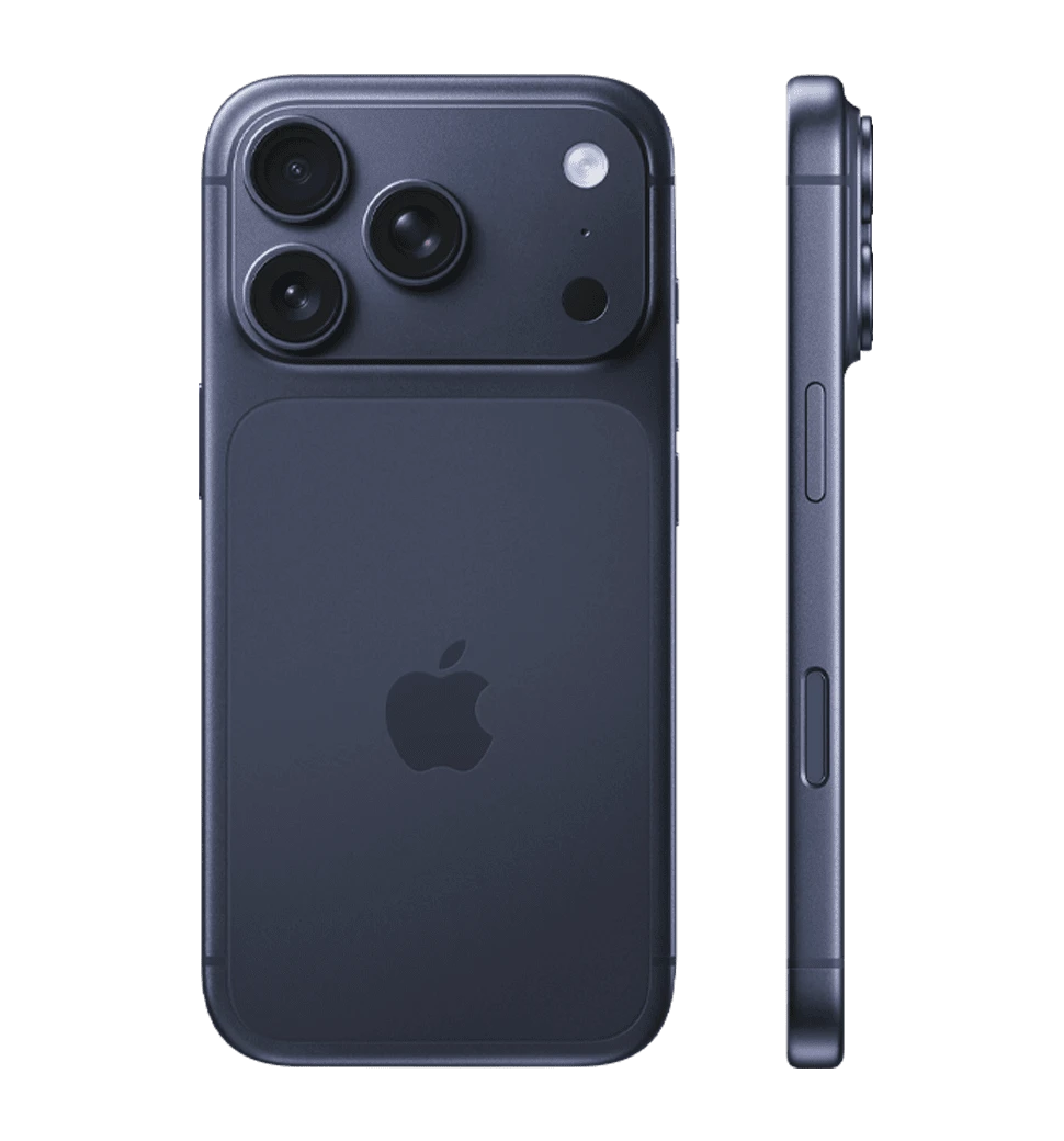 iPhone 17 Pro 256GB Deep Blue Б/В боковий вид