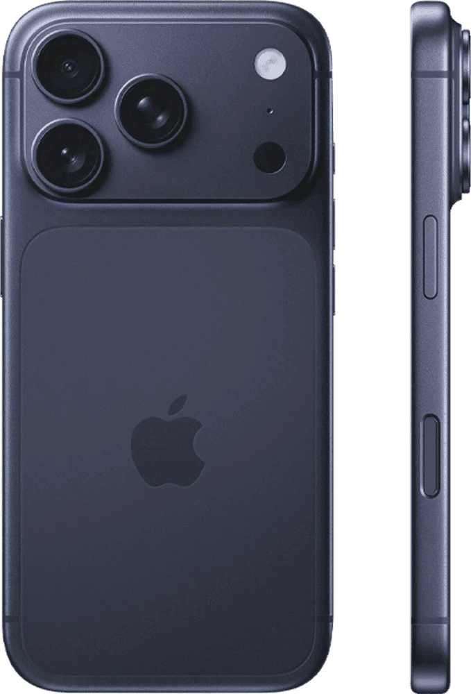 iPhone 17 Pro 256GB Deep Blue Б/В боковий вид