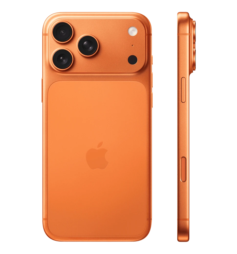 iPhone 17 Pro Max 1TB Cosmic Orange (MFYW4) — фото ззаду