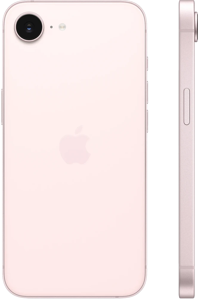 iPhone 17e 256GB Soft Pink (MHRX4) фото ззаду