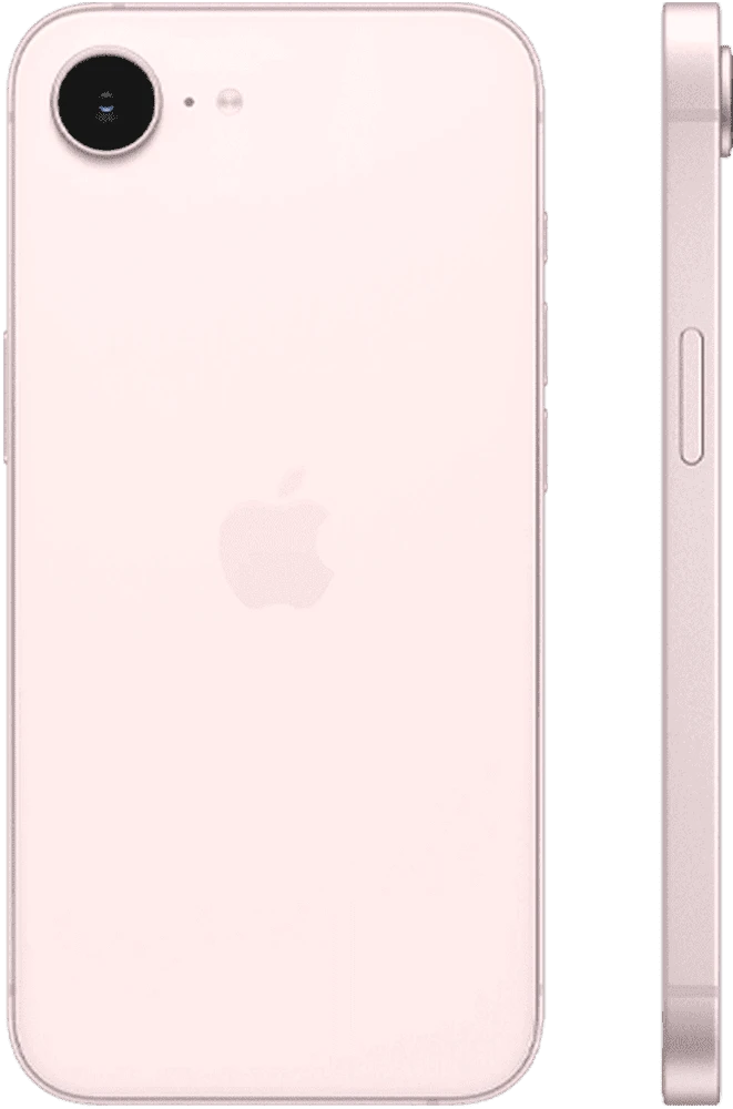 iPhone 17e 512GB Soft Pink e-sim (MHRU4) фото збоку