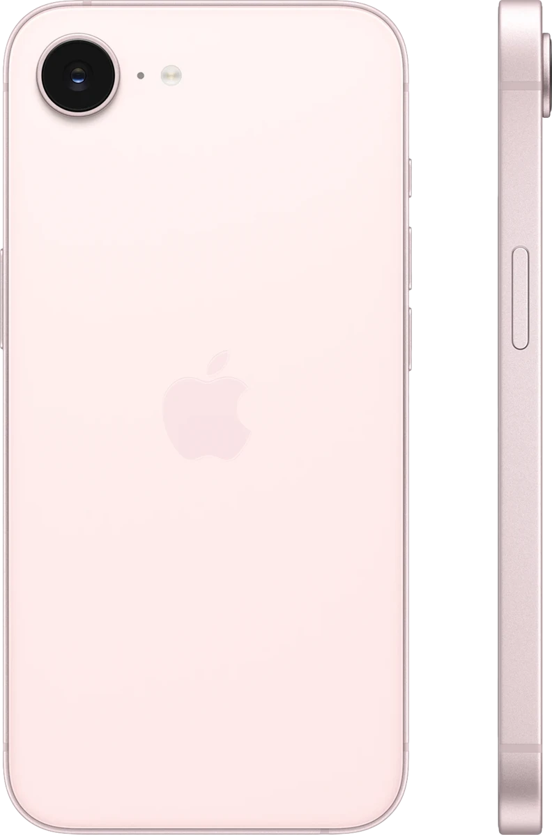 iPhone 17e 512GB Soft Pink (MHU34) фото ззаду