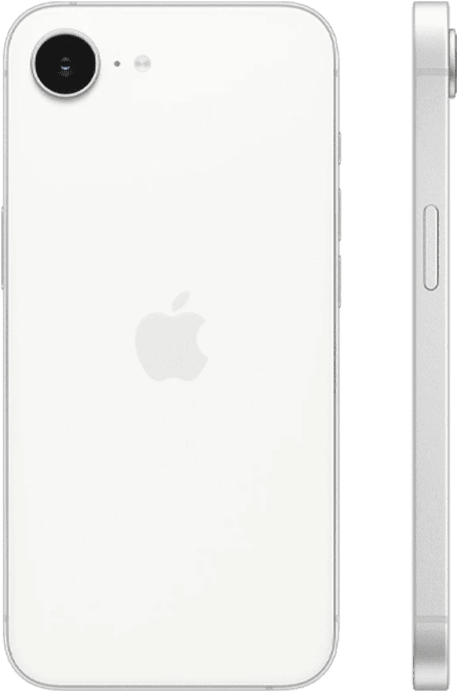 iPhone 17e 512GB White e-sim (MHRT4) фото збоку