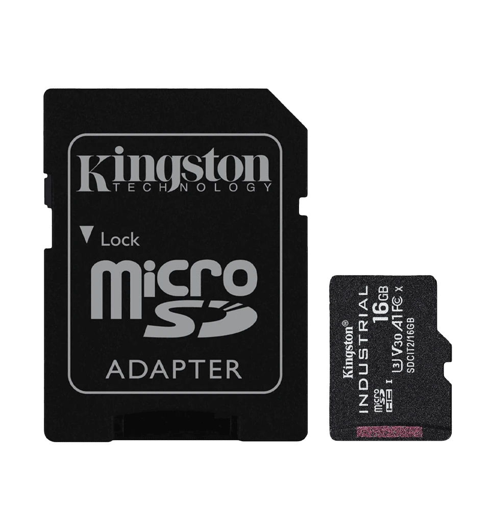 Карта пам'яті 16GB microSDHC/SDXC C10 A1 Industrial 100R/80W UHS-I Speed Class U3, V30, A1 +adapte головне