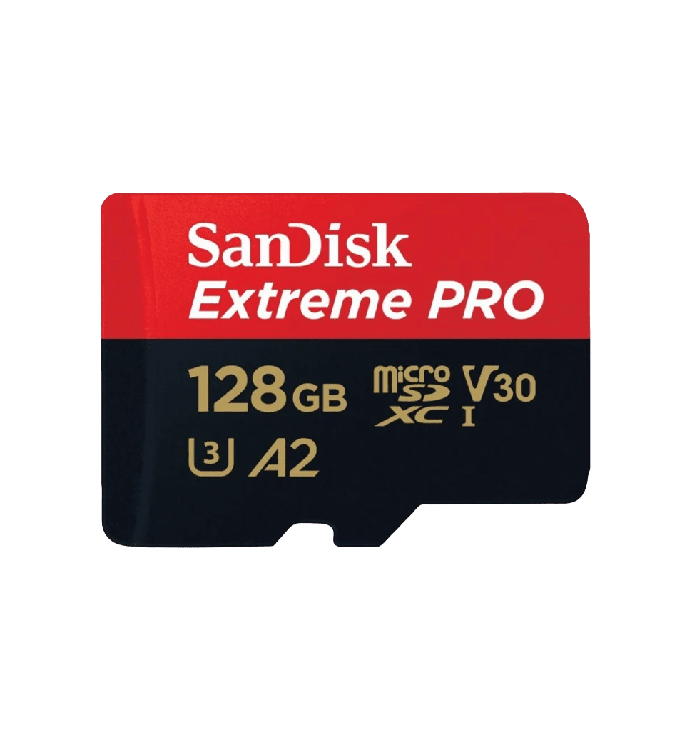 Карта пам'яті SanDisk Extreme Pro microSDXC 128GB UHS-I U3 + SD адаптер (SDSQXCD-128G-GN6MA) головне фото