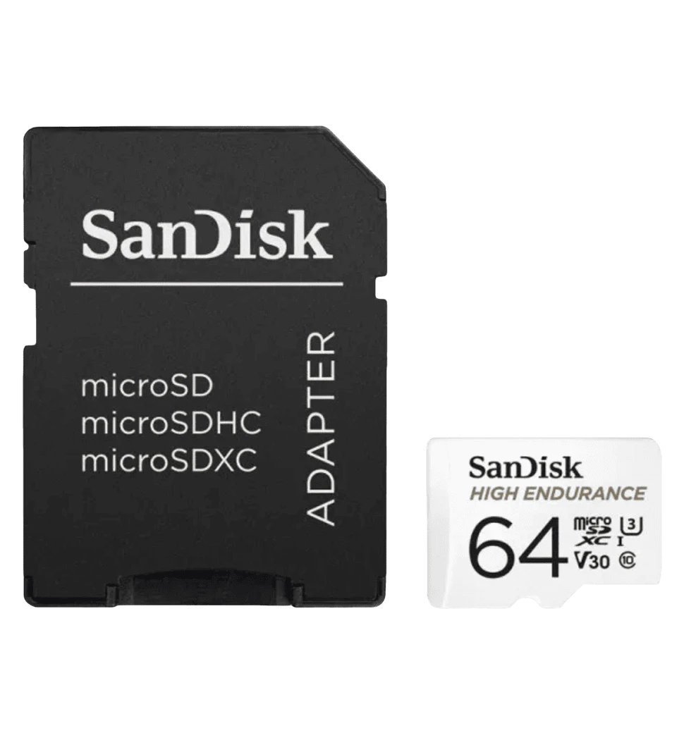 Карта пам'яті SanDisk High Endurance microSDXC 64GB Class 10 U3 V30 (SDSQQNR-064G-GN6IA) вид накопичувача