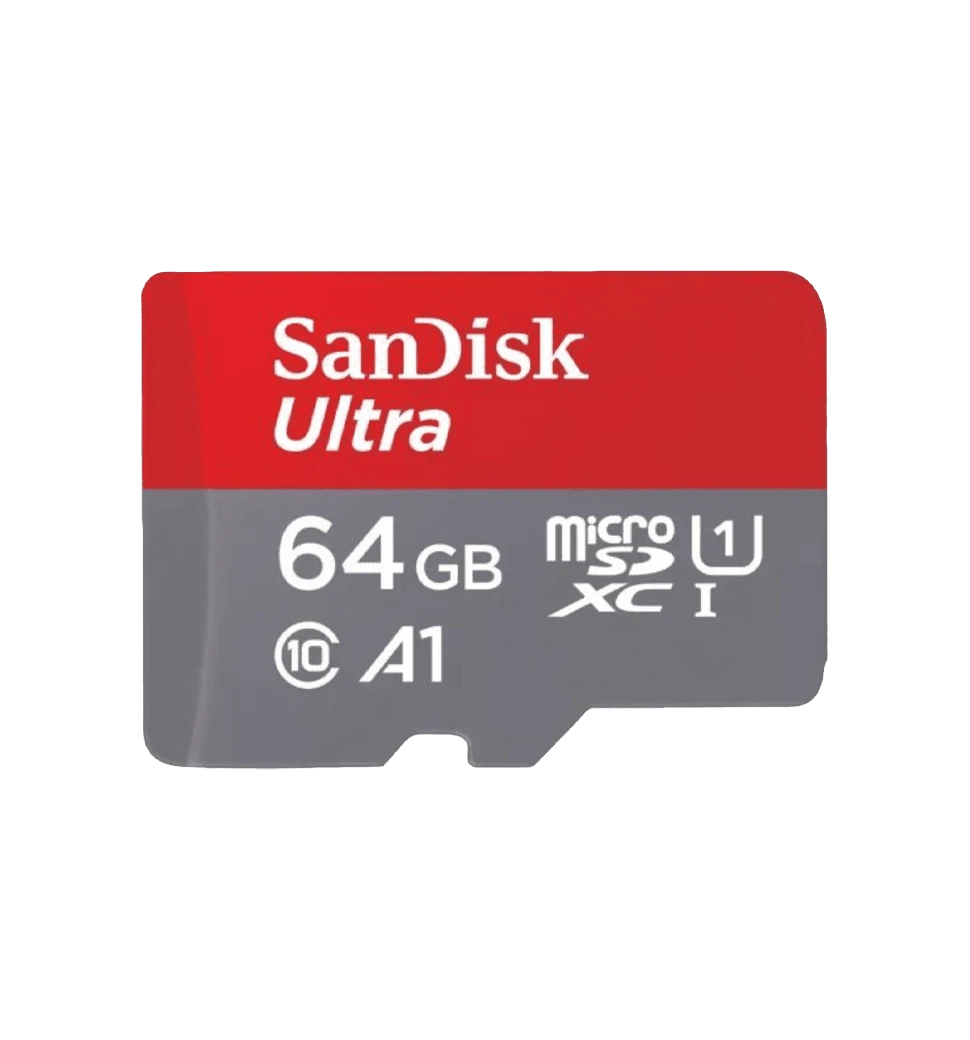 Карта пам'яті SanDisk microSDXC Ultra 64GB Class 10 UHS-I A1 + SD-adapter (SDSQUAB-064G-GN6MA) головне фото