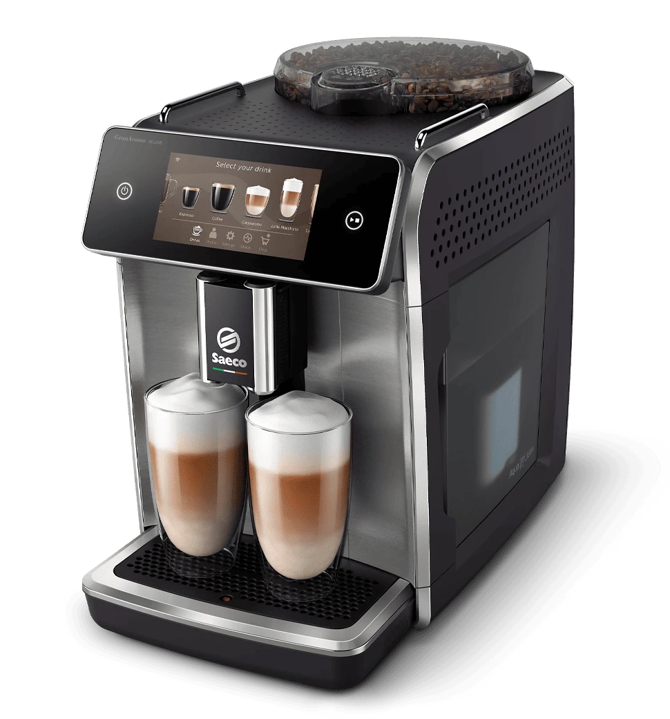 Кавомашина Saeco GranAroma Deluxe SM6685/00 правий боковий вид