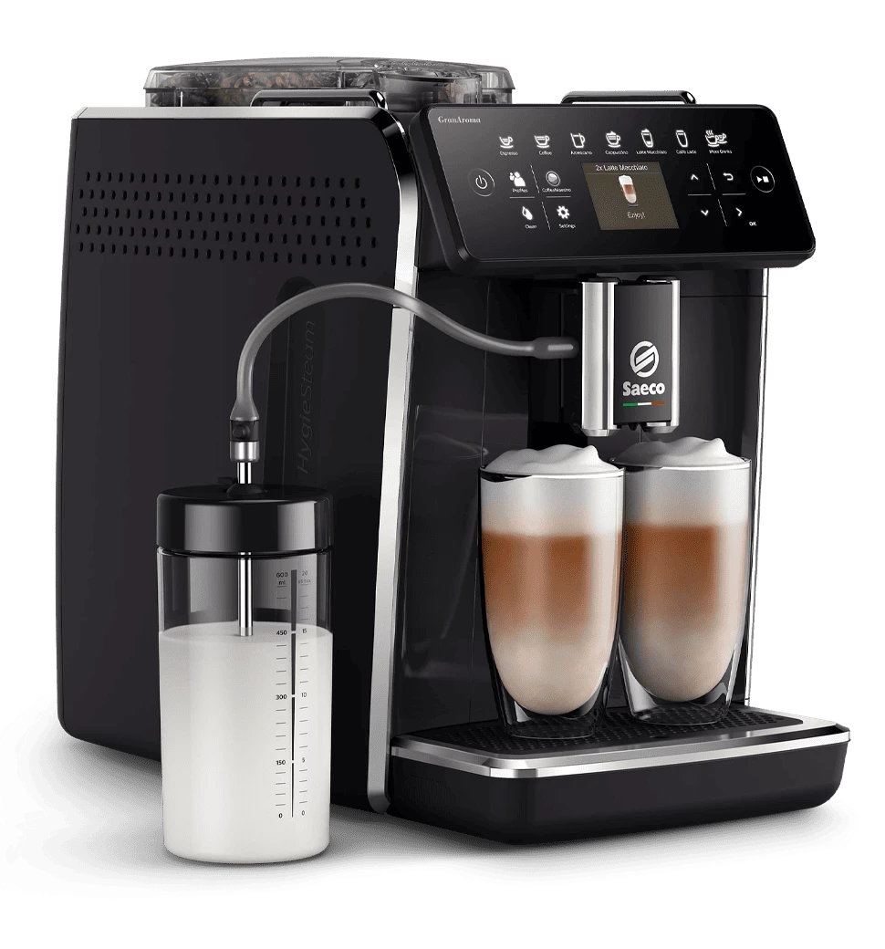 Кавомашина Saeco GranAroma SM6480/00 фото з правого боку