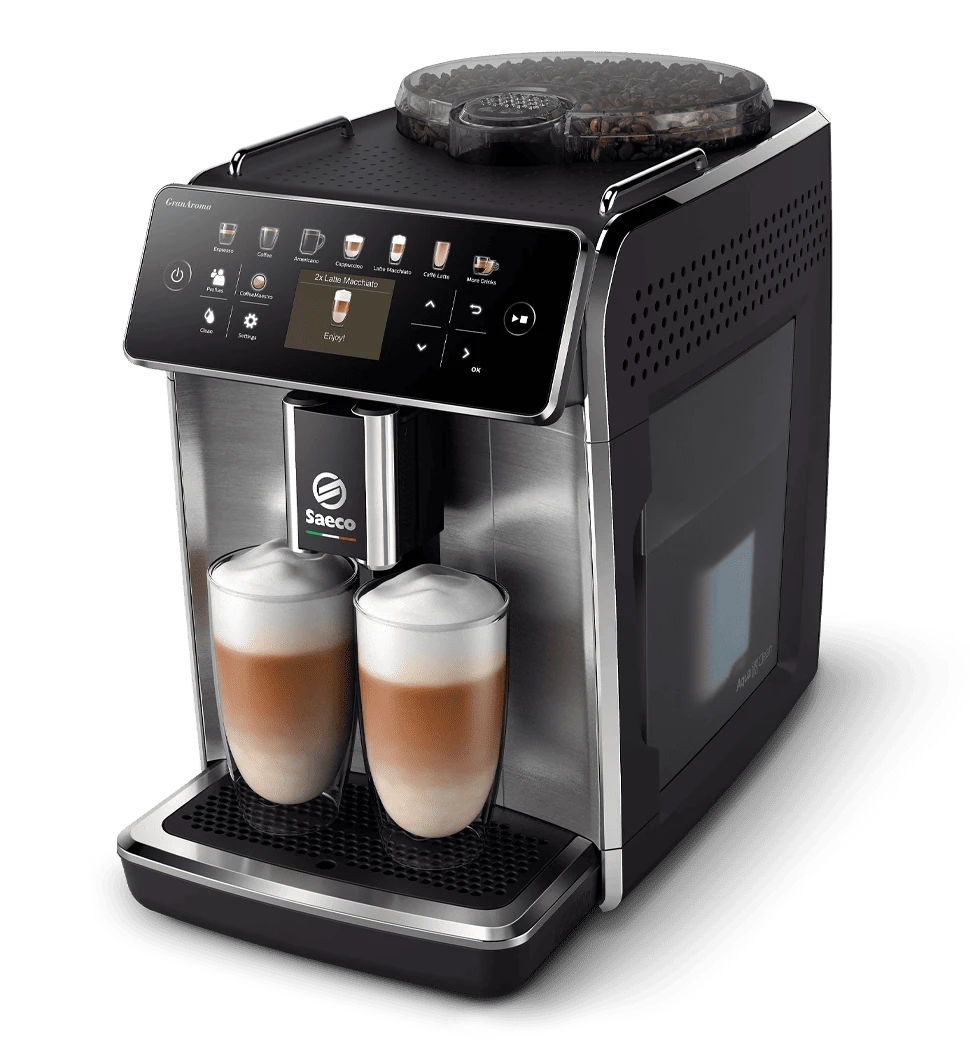 Кавомашина Saeco GranAroma SM6585/00 правий боковий вид
