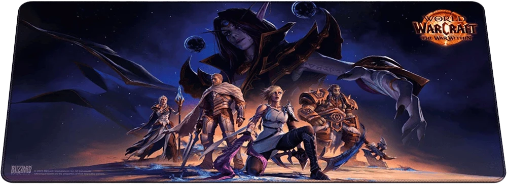 Килимок для миші WORLD OF WARCRAFT The War Within (Варкрафт) XL передній вид