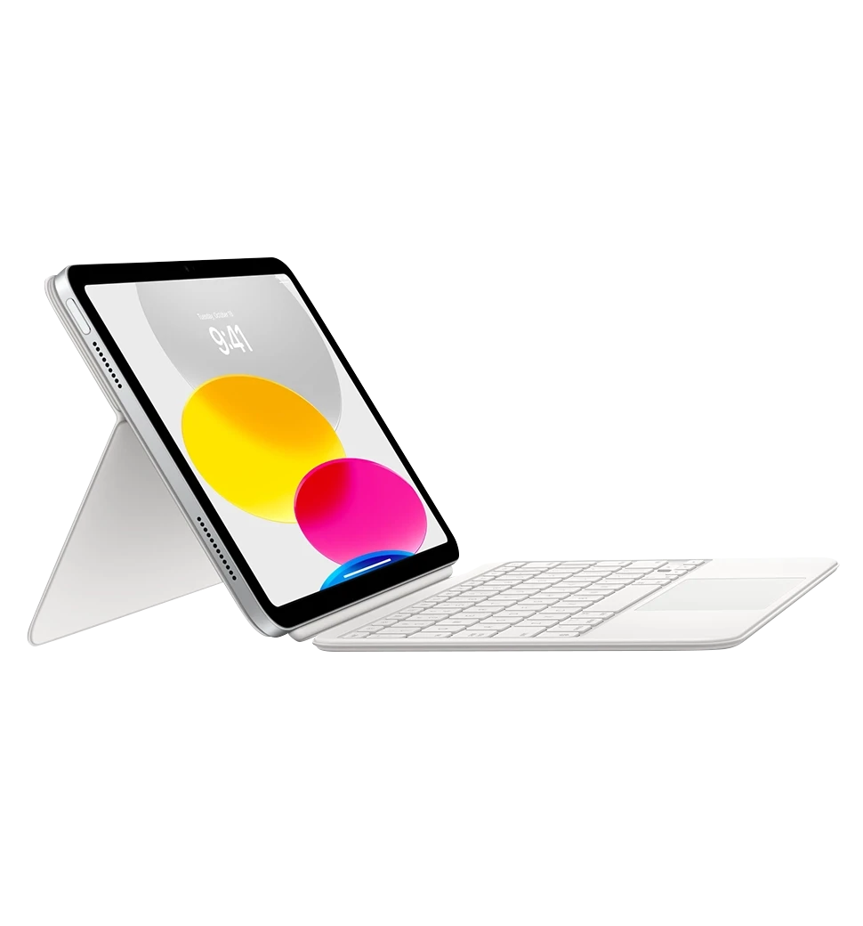 Клавіатура Apple Magic Keyboard Folio for iPad 10th gen. UA White  (MQDP3UA/A) 2