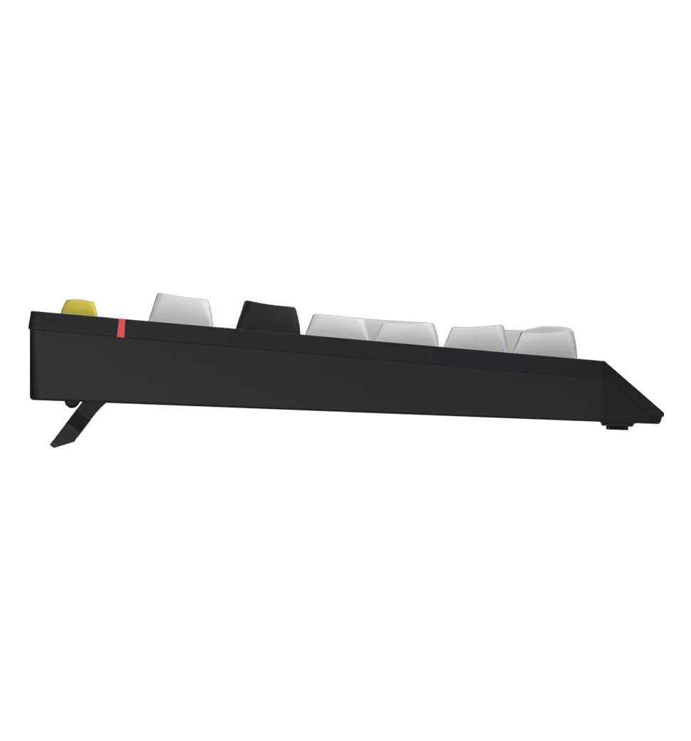 Клавіатура мембранна HATOR Icefall (HTK400UA) black вид бічна грань