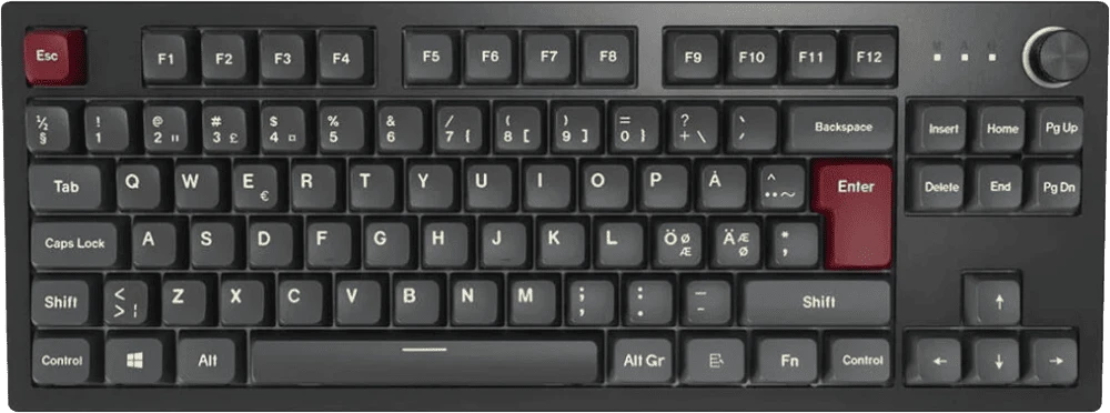 Клавіатура Montech MKey TKL Darkness (MK87DB) головне фото