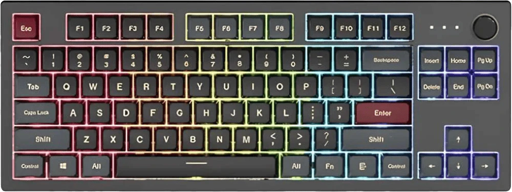 Клавіатура Montech MKey TKL Darkness (MK87DR) головне фото