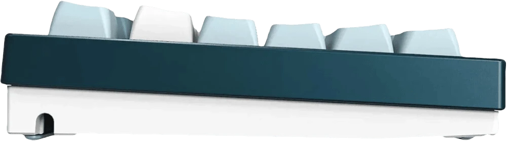 Клавіатура Montech MKey TKL Freedom (MK87FB) вид під кутом крупним планом