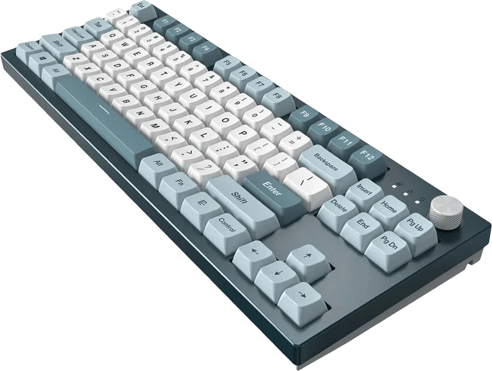 Клавіатура Montech MKey TKL Freedom (MK87FR) вид під правим кутом