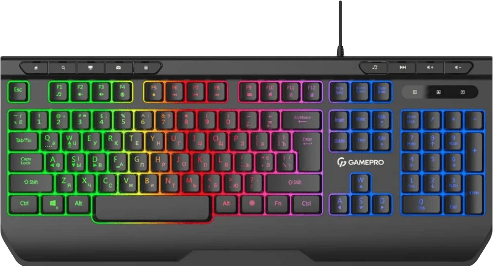 Клавіатура проводна GamePro GK550 головне фото