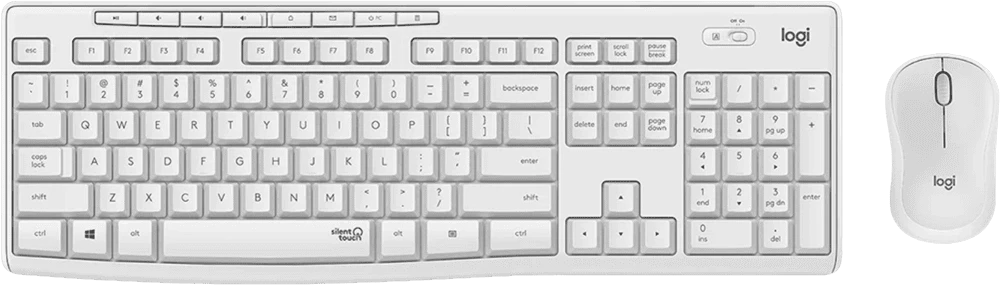 Комплект LOGITECH MK295 Silent Wireless Combo - Off White головне
