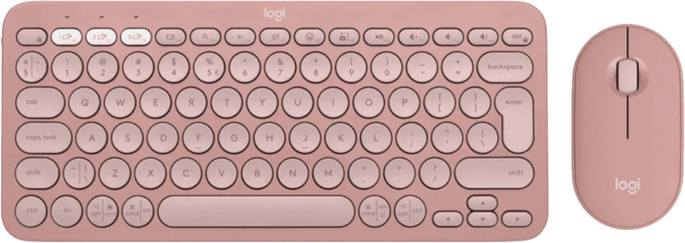 Комплект LOGITECH Pebble 2 Combo - Tonal Rose головне