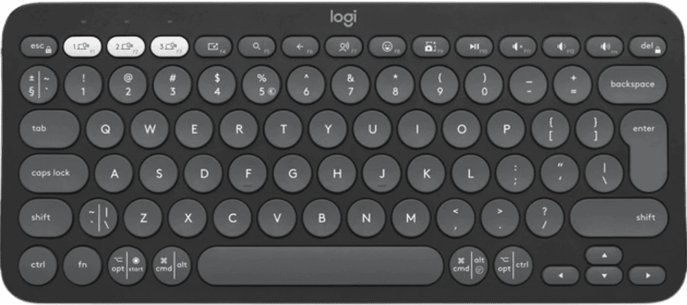 Комплект LOGITECH Pebble Keys 2 K380s - Tonal Graphite головне
