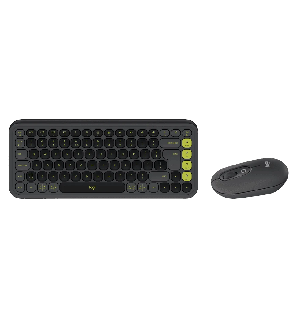 Комплект LOGITECH POP ICON COMBO - GRAPHITE - (920-013156) — вид зверху