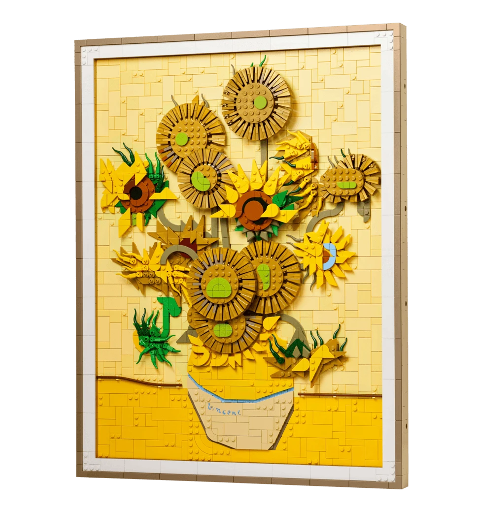 Конструктор LEGO ART Vincent van Gogh — Соняшники передній вид