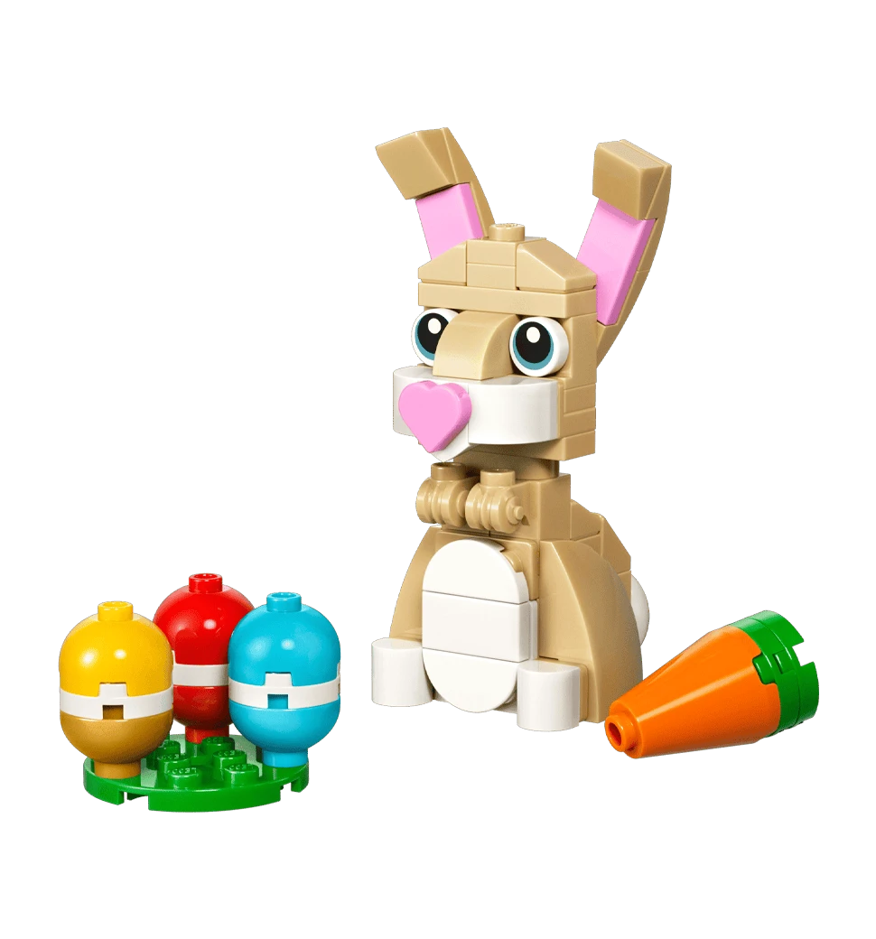Конструктор LEGO Чарівний великодній кролик передній вид