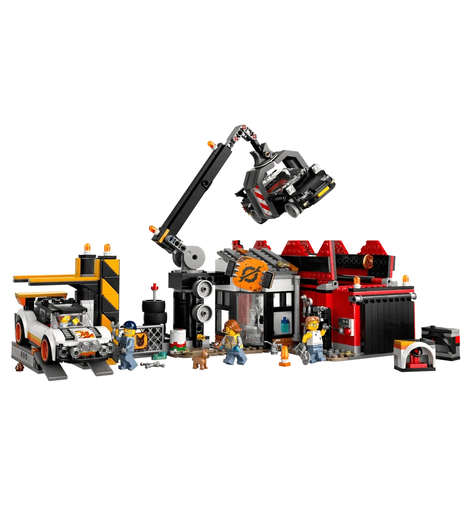 Конструктор LEGO City Звалище з автомобілями 4