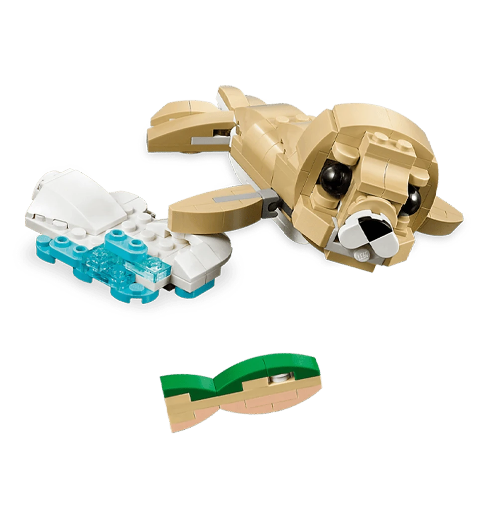 Фото іграшкового тюленя