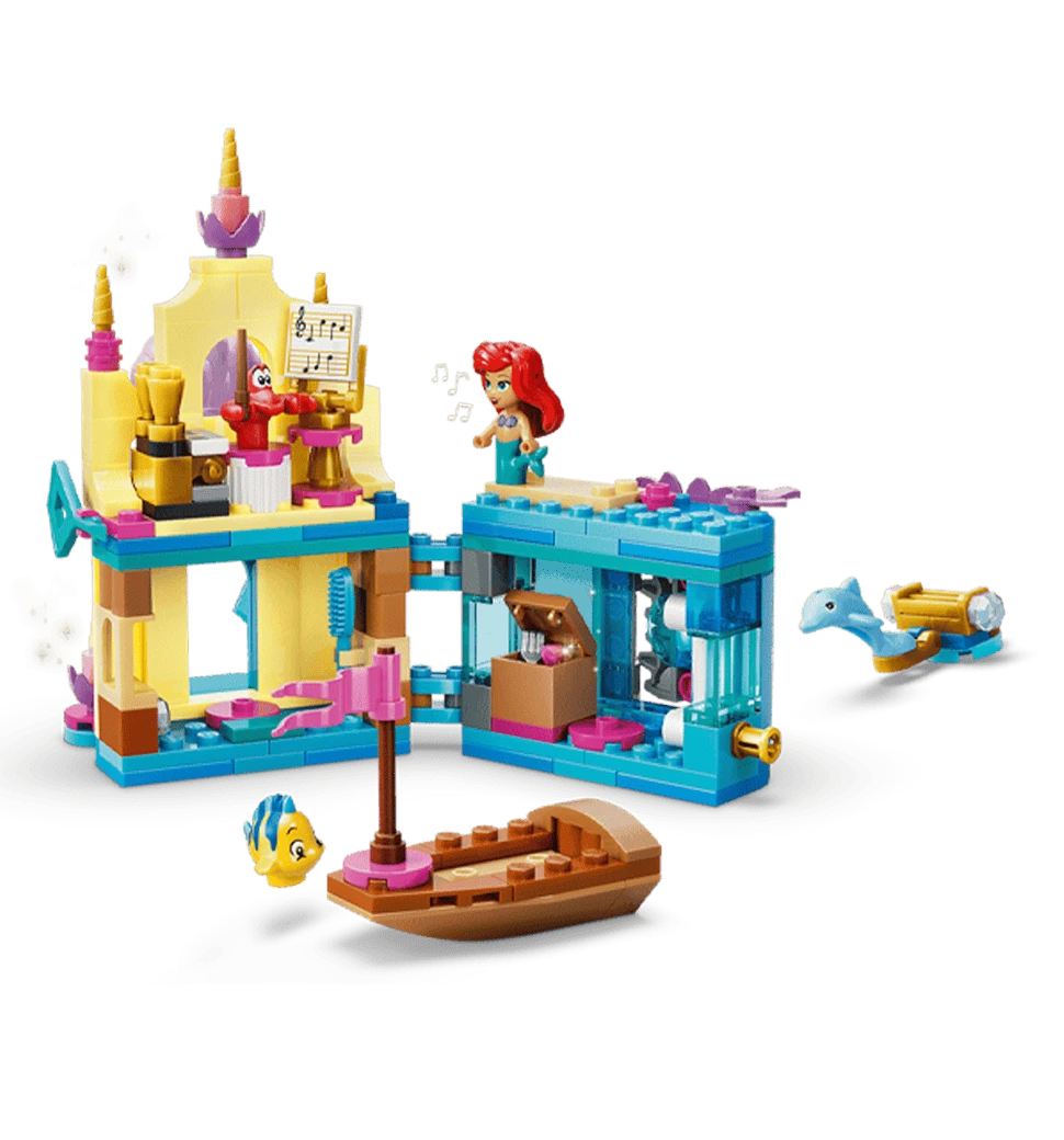 Конструктор LEGO Disney Princess Чарівний мініпалац Аріель передній вид