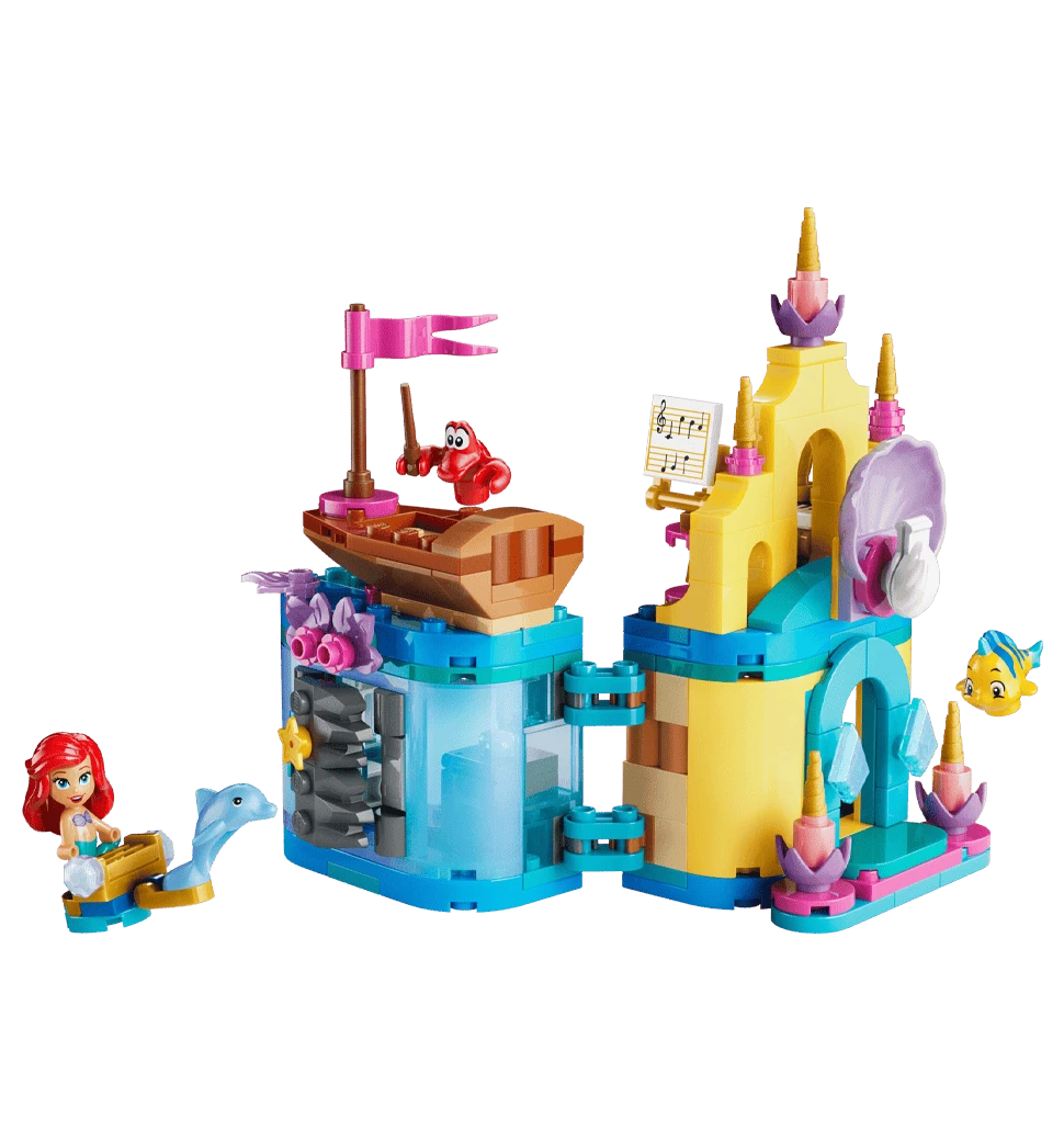 Конструктор LEGO Disney Princess Чарівний мініпалац Аріель задній вид