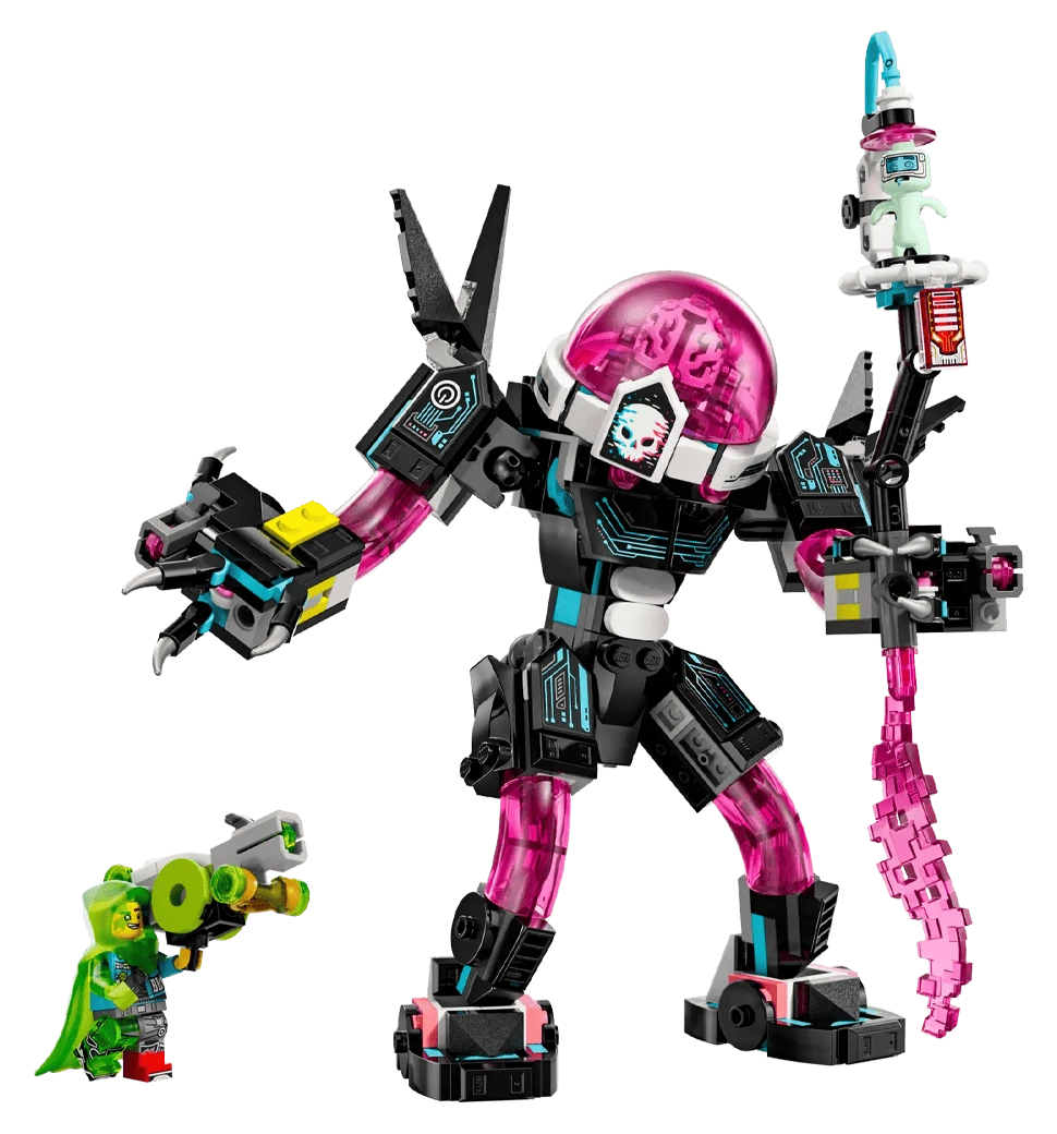 Конструктор LEGO Dreamzzz Матео проти робота Кібермозку передній вид