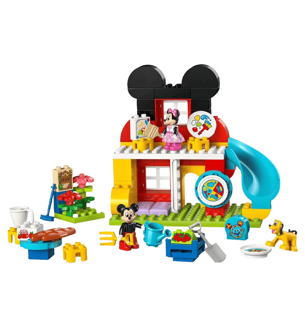 Конструктор LEGO DUPLO Disney Міккі Маус: Клубний будинок з Мінні та Плуто передній вид