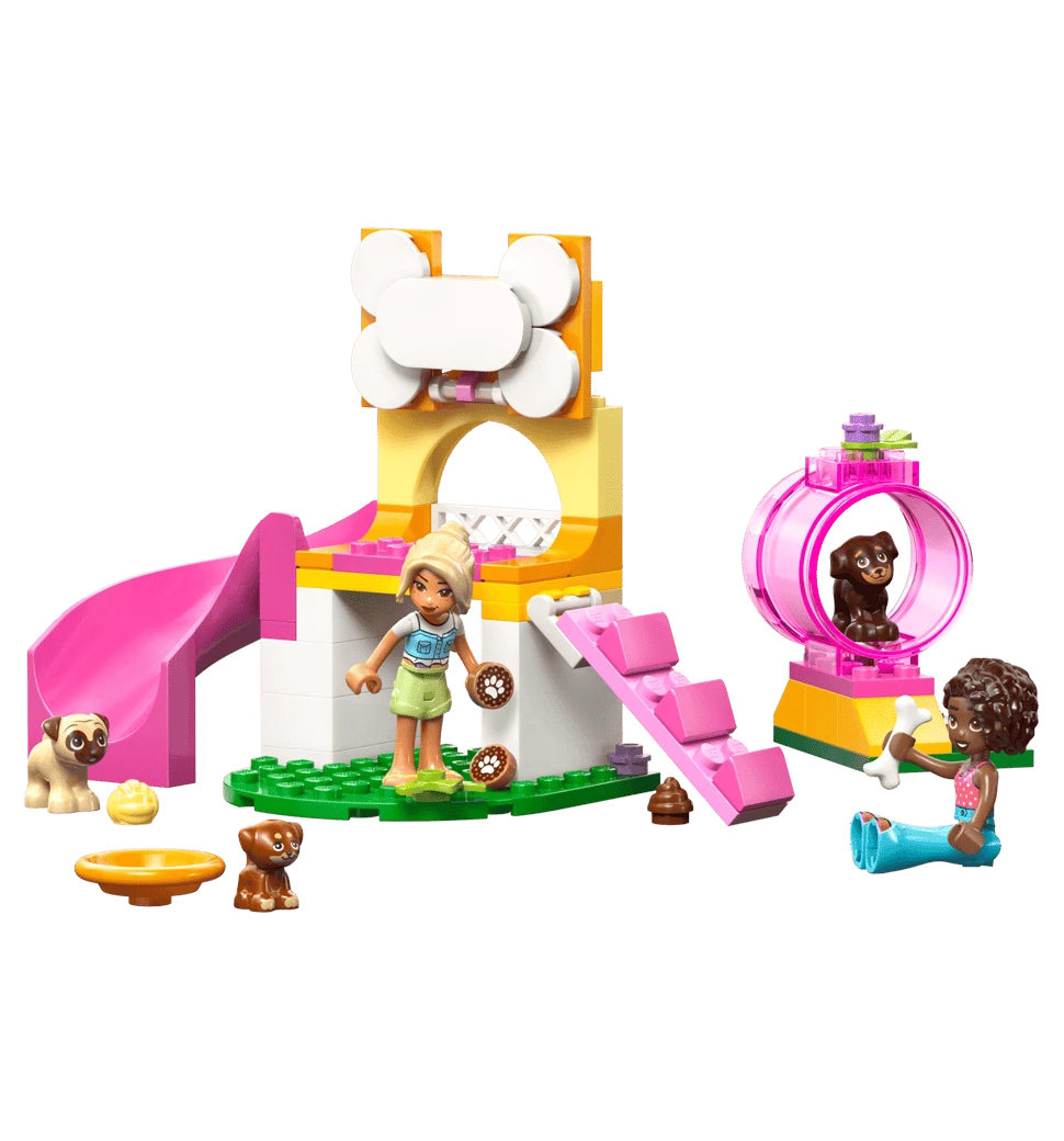 Конструктор LEGO Friends Ігровий майданчик для цуценят передній вид