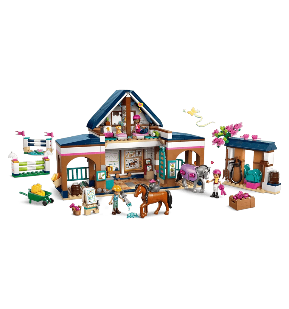 Конструктор LEGO Friends Кінна стайня і академія верхової їзди фото зсередини