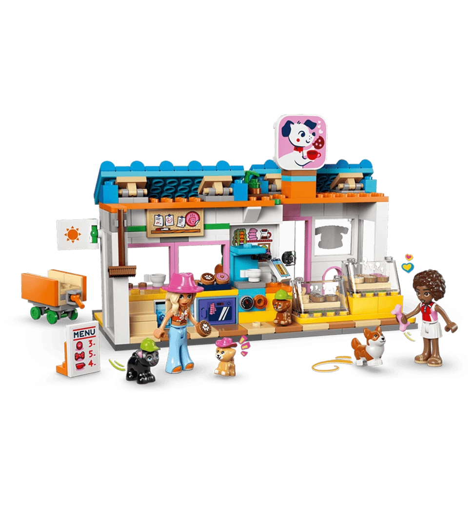 Конструктор LEGO Friends Пекарня собачих ласощів фото зсередини