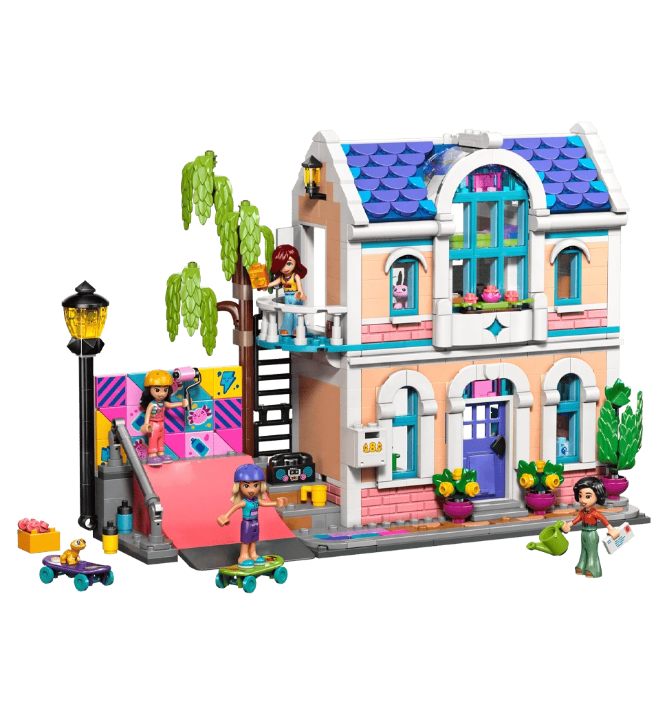 Конструктор LEGO Friends Родинний дім Ліан передній вид