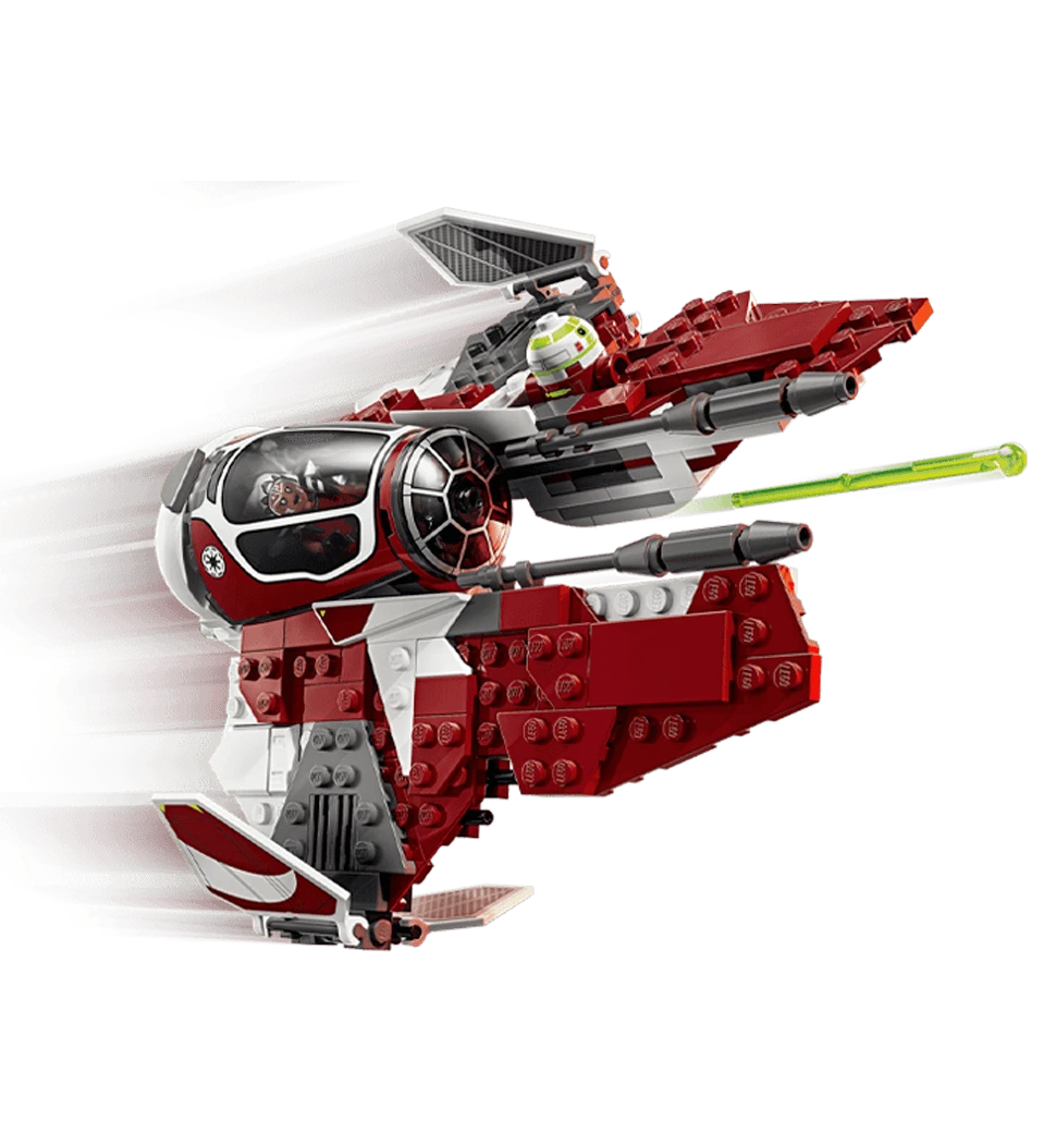 Конструктор LEGO Star Wars Джедайський перехоплювач Асоки боковий вид