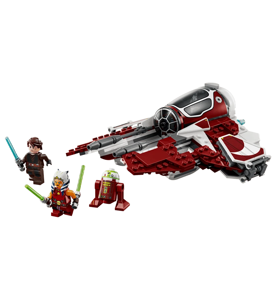 Конструктор LEGO Star Wars Джедайський перехоплювач Асоки передній вид