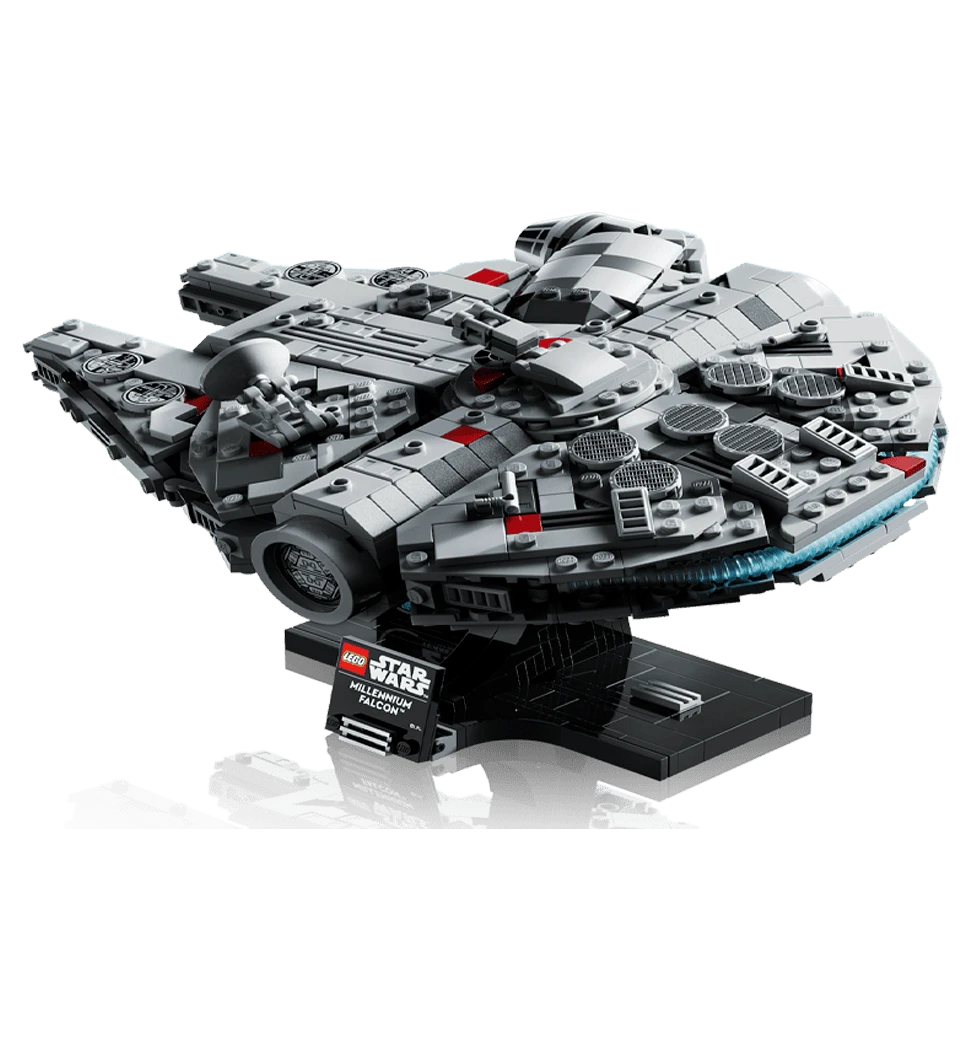 Конструктор LEGO Star Wars Тисячолітній сокіл боковий вид