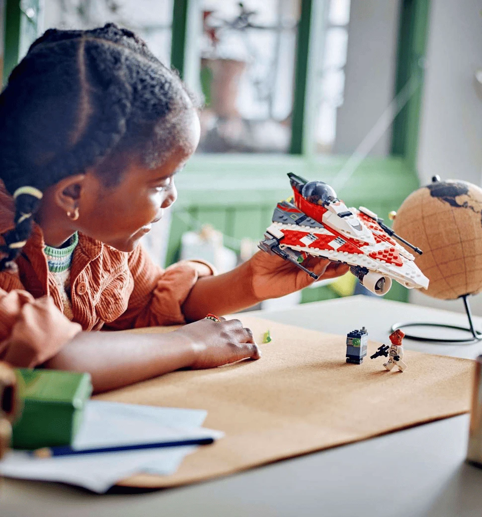 Конструктор LEGO Star Wars Винищувач джедая Боба демонстрація