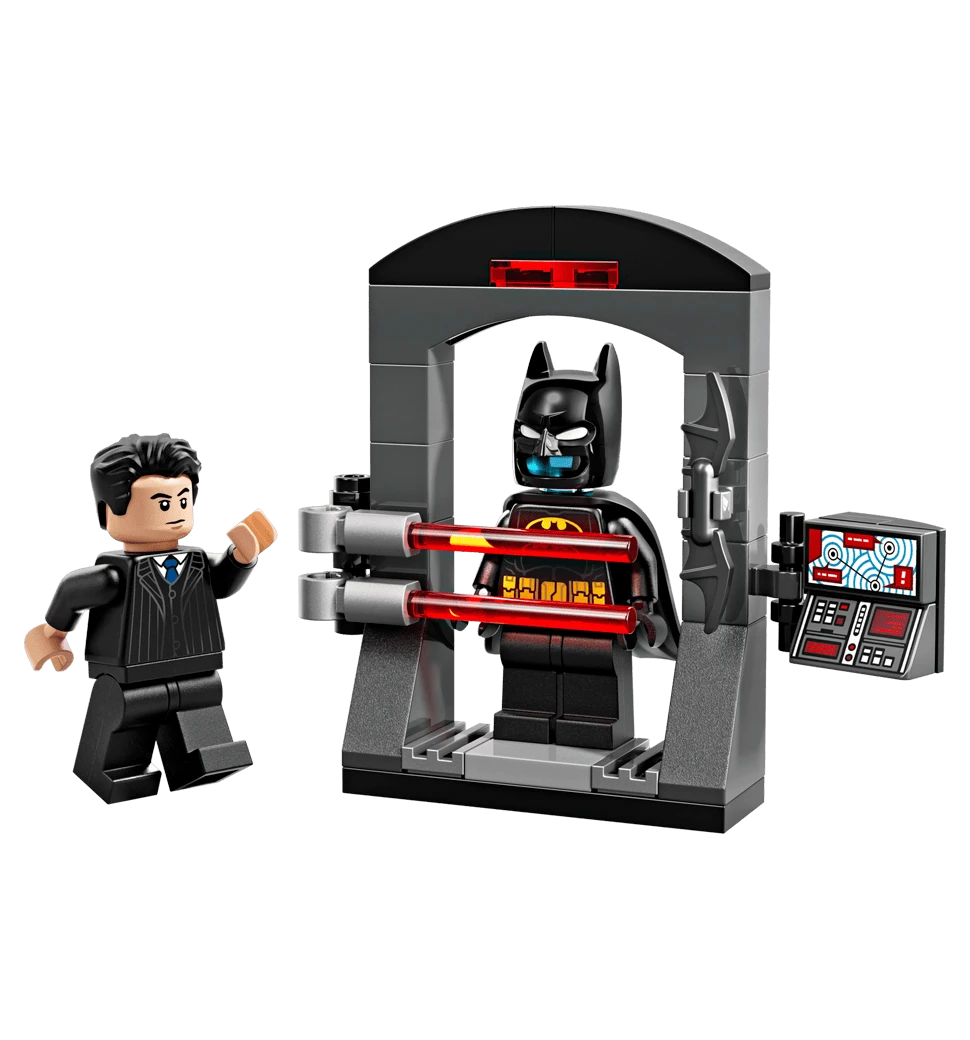 Конструктор LEGO Super Heroes Batman: Брюс Вейн і костюм Бетмена передній вид