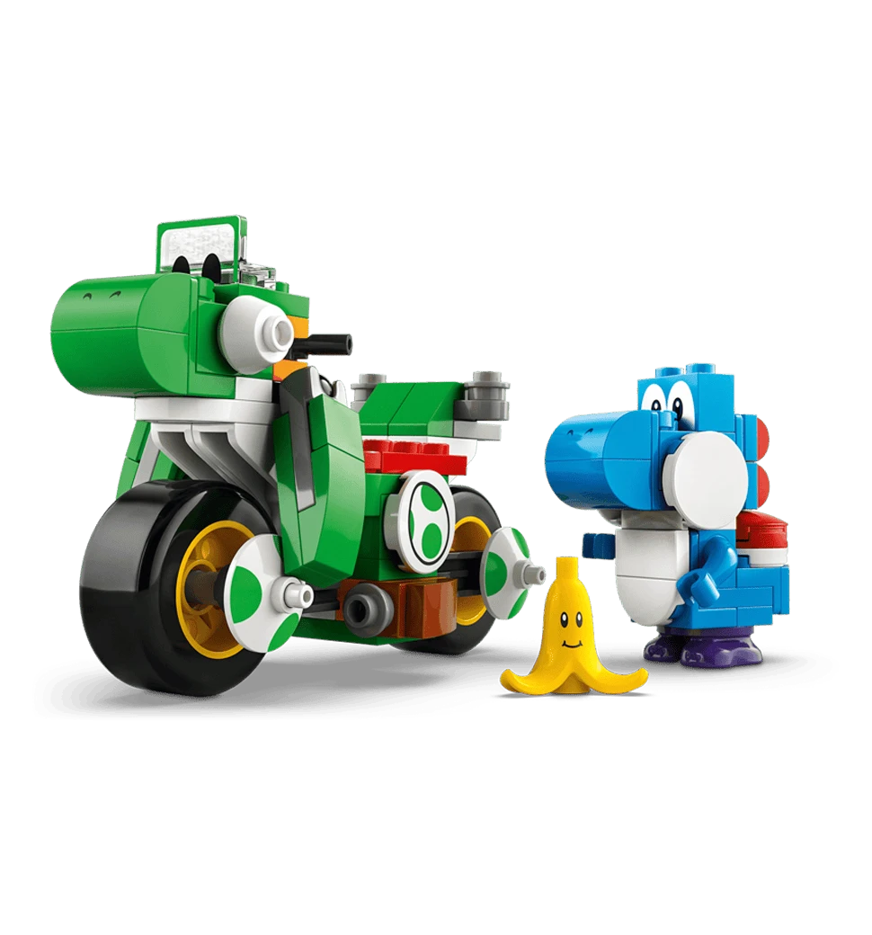 Конструктор LEGO Super Mario Mario Kart – Yoshi Bike боковий вид