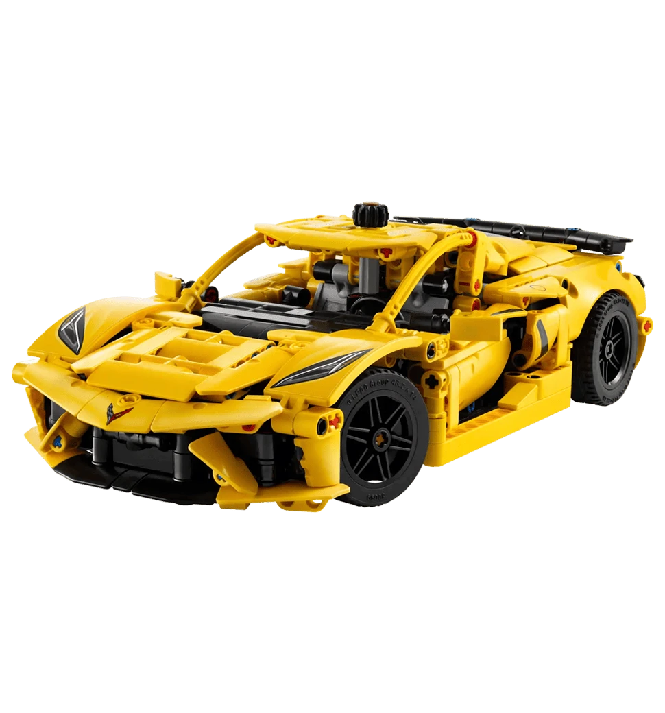 Конструктор LEGO Technic Chevrolet Corvette Stingray боковий вид