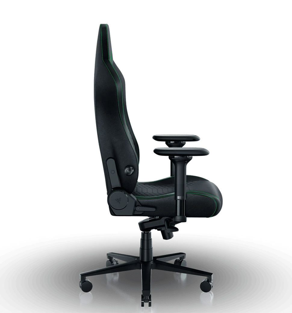Крісло для геймерів RAZER Iskur V2, Green (RZ38-04900100-R3G1) боковий